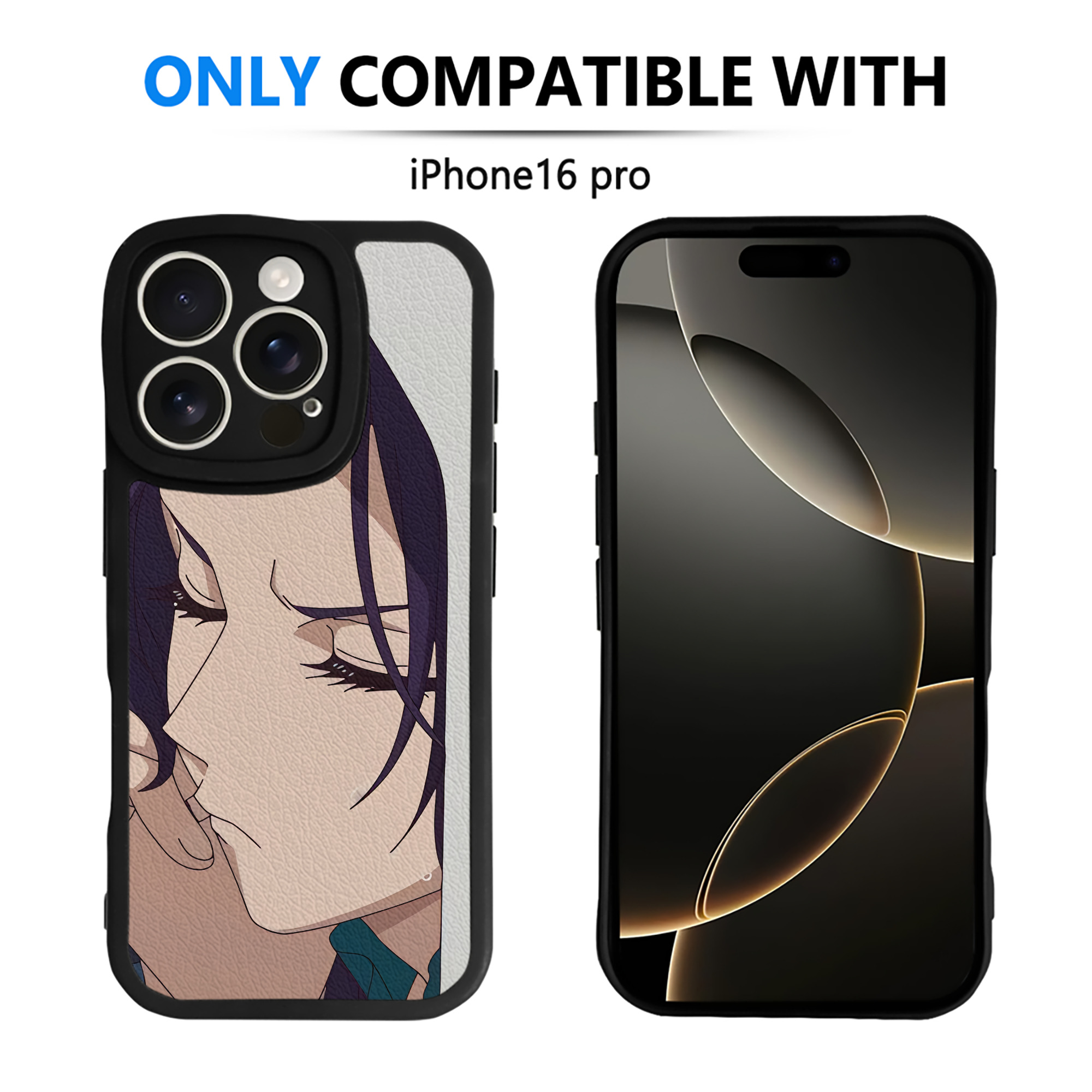 （画像用） 薬屋のひとりごと The Apothecary Diaries 【iPhone 16シリーズ対応】シリコンスマホケース（レザー調） 材質：シリコン